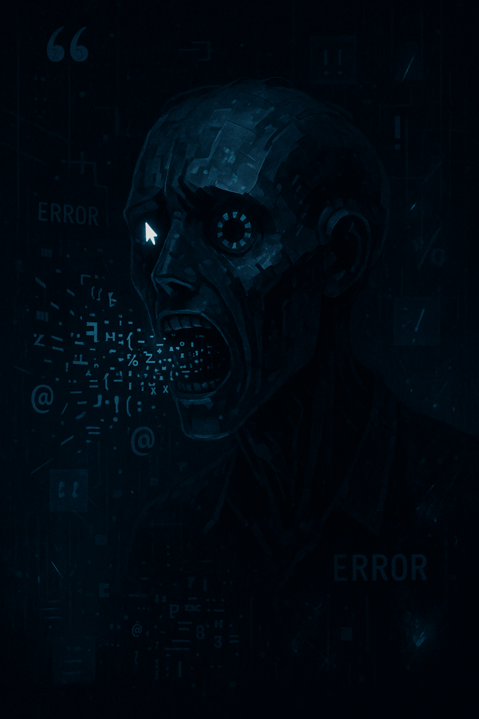 Digital Despair in a Glitching Future