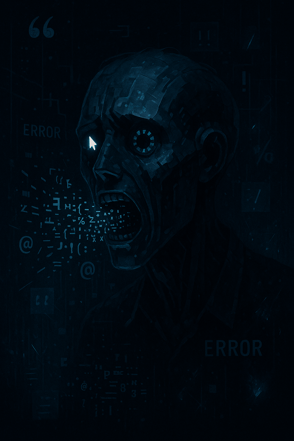 Digital Despair in a Glitching Future