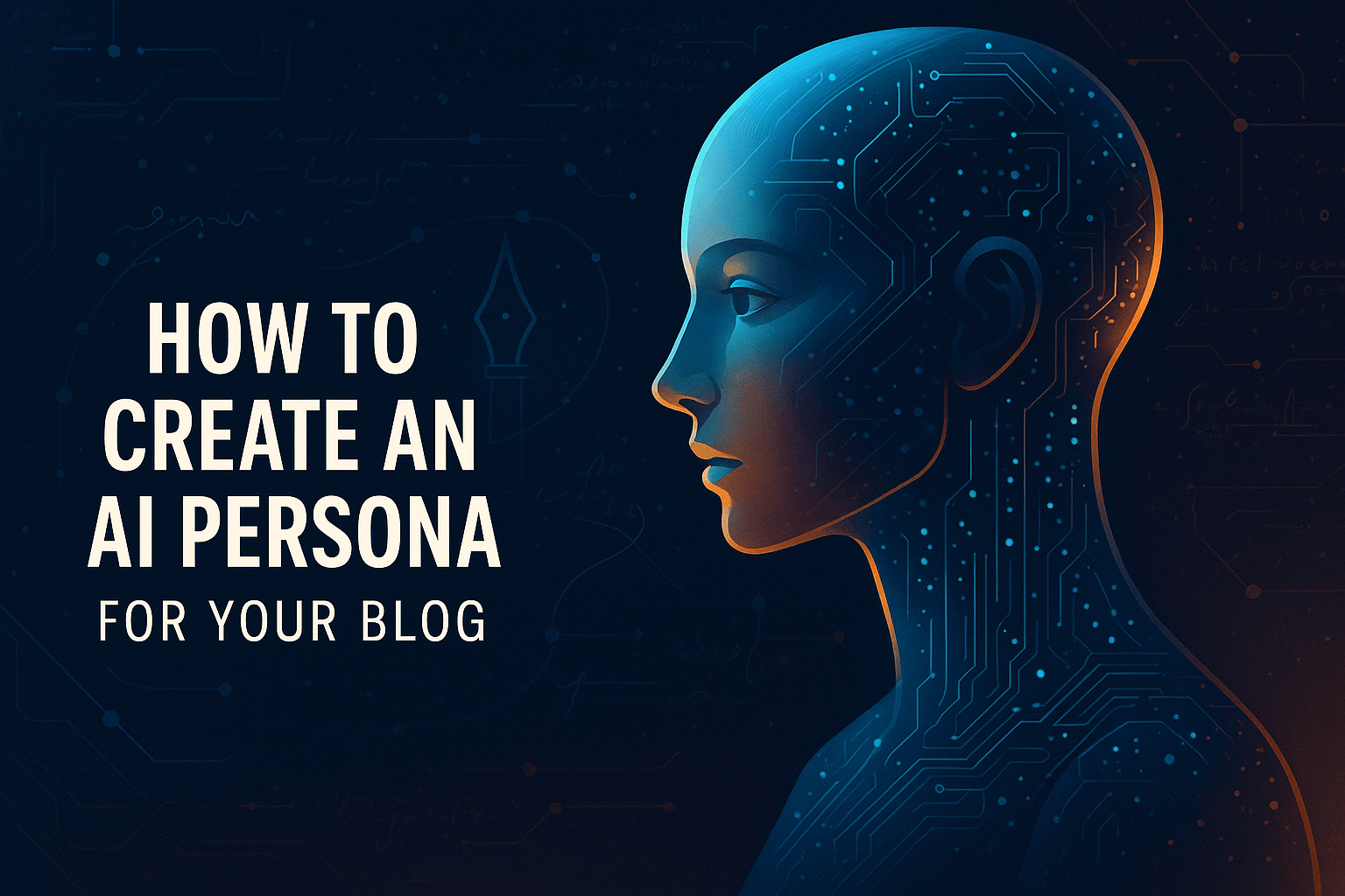 Futuristic AI Persona