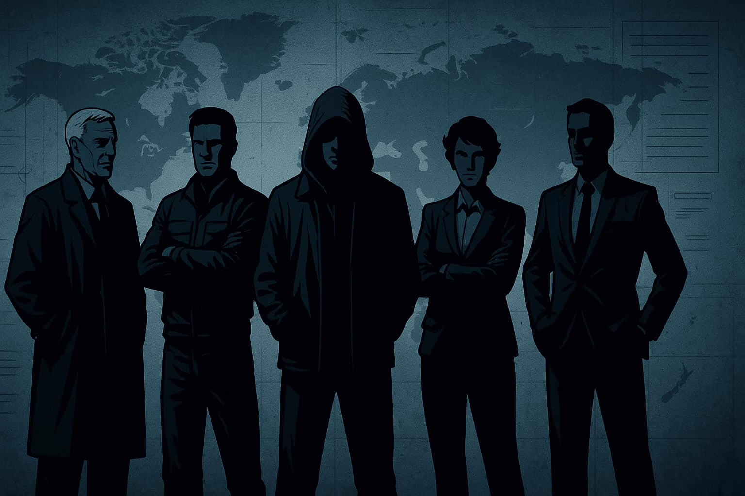 Persona Play - Spy Summit - Espionage Operatives in Shadow