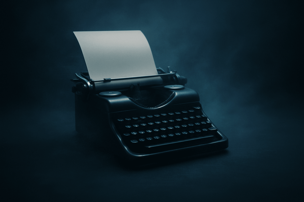 Whispers of a Forgotten Typewriter Whispers of a Forgotten Typewriter